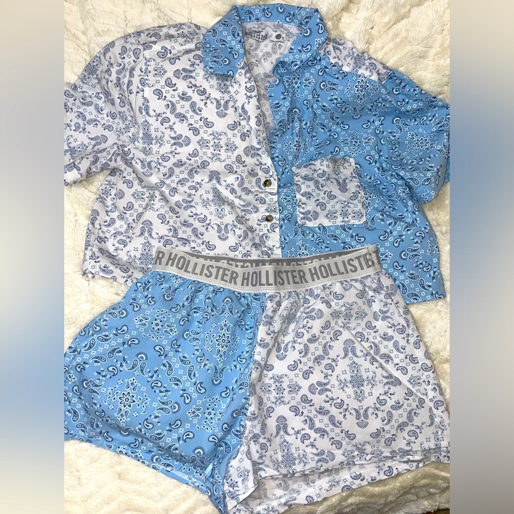 Hollister Pajamas Matching Set